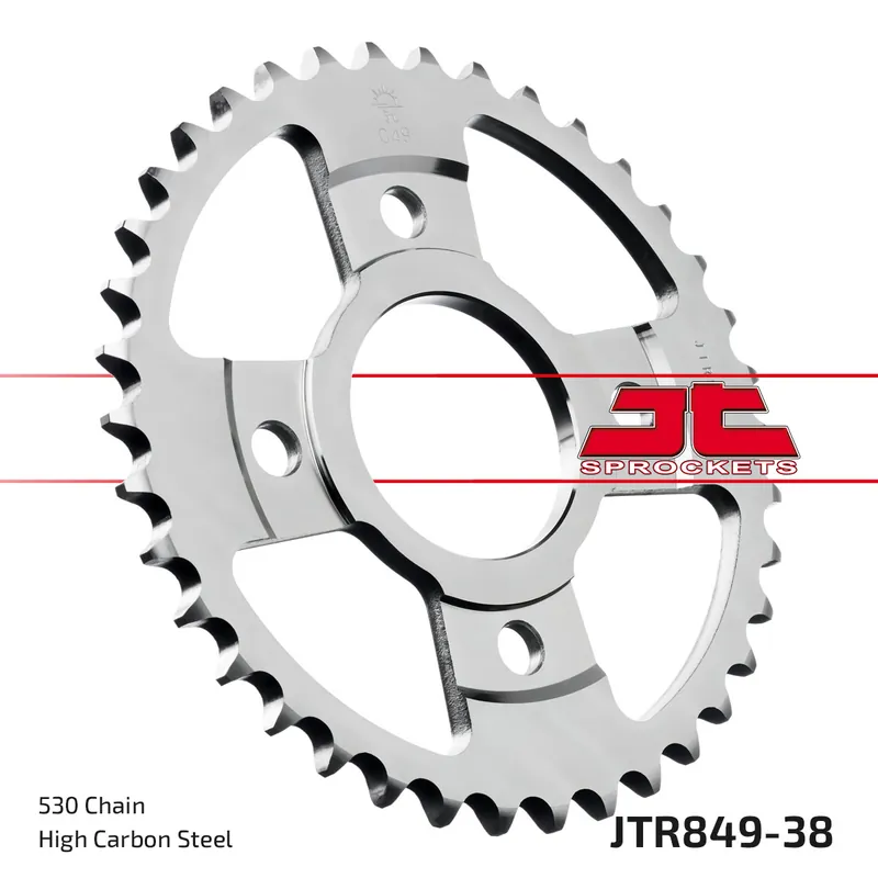 Echt Kettenrad JT Sprockets 530 38Z Innendurchmesser 66mm Lochkreis 110mm für Yamaha RD 250 / 400 ccm Bj. 1976 - 1977