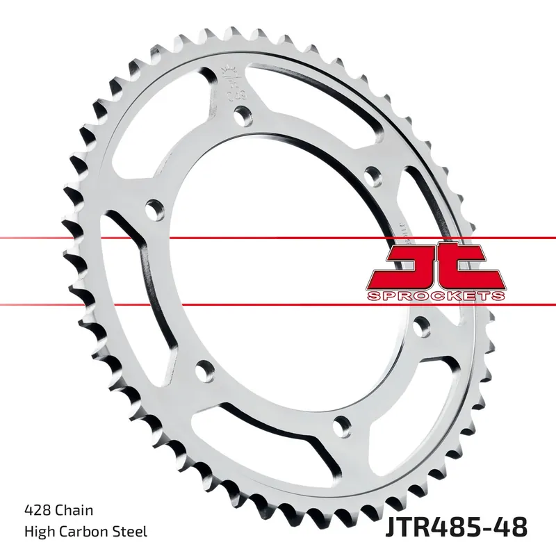 Preisreduziert Kettenrad JT Sprockets 428 48Z Innendurchmesser 110mm Lochkreis 125mm für Gilera Coguar 125 ccm Bj. 1999 - 2001