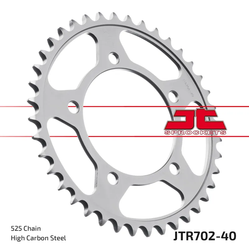 Kettenrad JT Sprockets 525 40Z Innendurchmesser 100mm Lochkreis 120mm für Aprilia RSV Mille Tuono R Mana SL Shiver ABS GT SMV Dorsoduro Caponord ATC 750 Bj. 1998 - 2021 Nur Heute