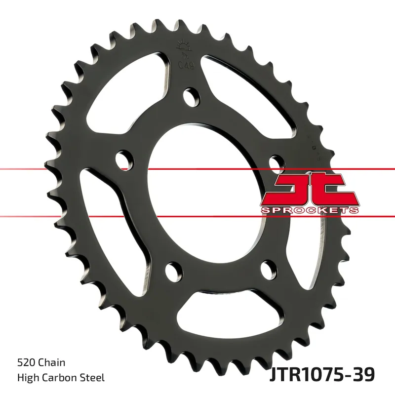 Sofort Bestellen Kettenrad JT Sprockets 520 39Z Innendurchmesser 80mm Lochkreis 110mm für Kymco Maxxer LC MXU KXR i Wide Venox, Honda CB N 250 - 450 ccm