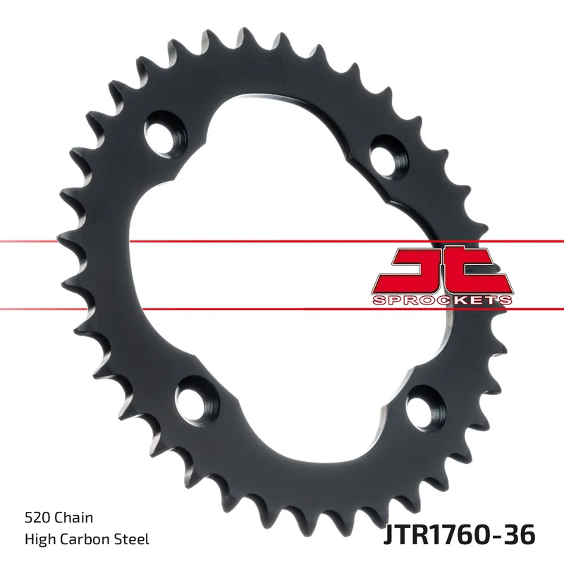 Kettenrad JT Sprockets 520 36Z Innendurchmesser 113mm Lochkreis 137mm für Suzuki LT-Z Quadsport LT-R Quadracer 400 / 450 ccm Direktkauf