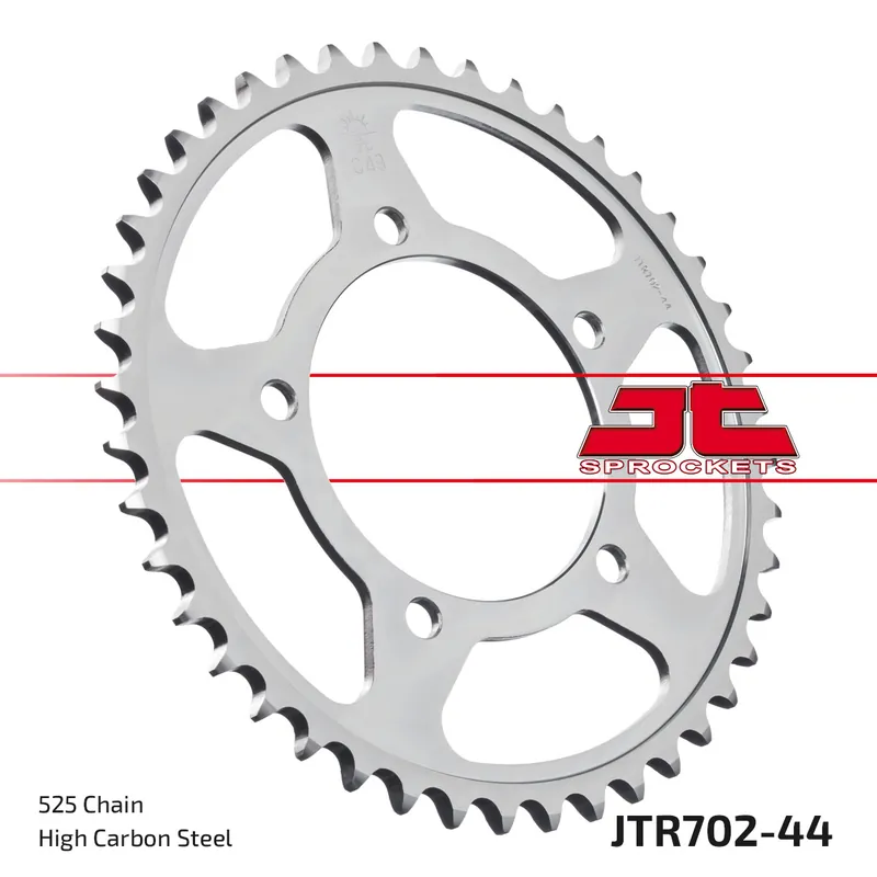 Letzte Chance Kettenrad JT Sprockets 525 44Z Innendurchmesser 100mm Lochkreis 120mm für Aprilia RSV Mille Tuono R Mana SL Shiver ABS GT SMV Dorsoduro Caponord ATC 750 Bj. 1998 - 2021