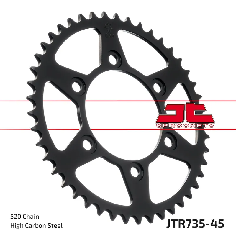 Jetzt Bestellen Kettenrad JT Sprockets 520 45Z Innendurchmesser 100mm Lochkreis 124mm für Ducati Monster i.e. Dark SS FE Carenata i.e S 350 - 907 ccm Bj. 1988 - 2014