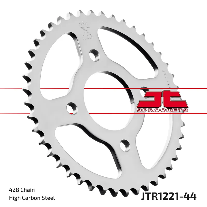 Markenware Kettenrad JT Sprockets 428 44Z Innendurchmesser 58mm Lochkreis 90mm für Honda CBR R CBF CB F 125 ccm Bj. 2011 - 2020