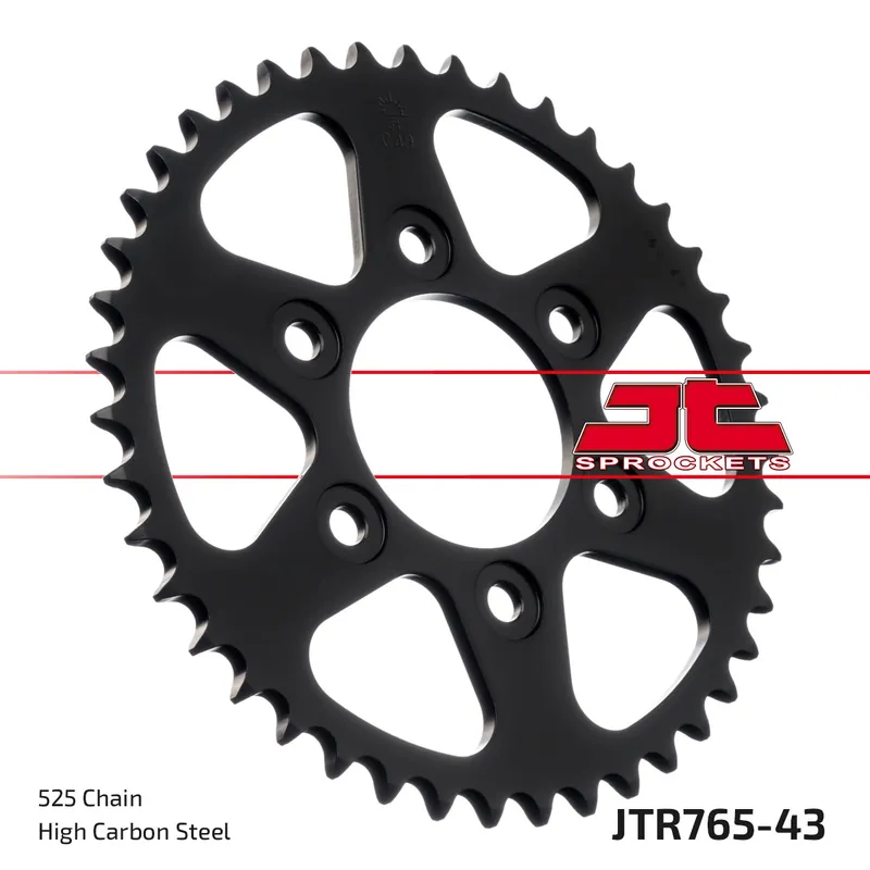 Kettenrad JT Sprockets 525 43Z Innendurchmesser 73mm Lochkreis 103mm für Ducati Hypermotard SP Multistrada Panigale V2 950 / 955 ccm Bj. 2017 - 2022 Zertifiziert