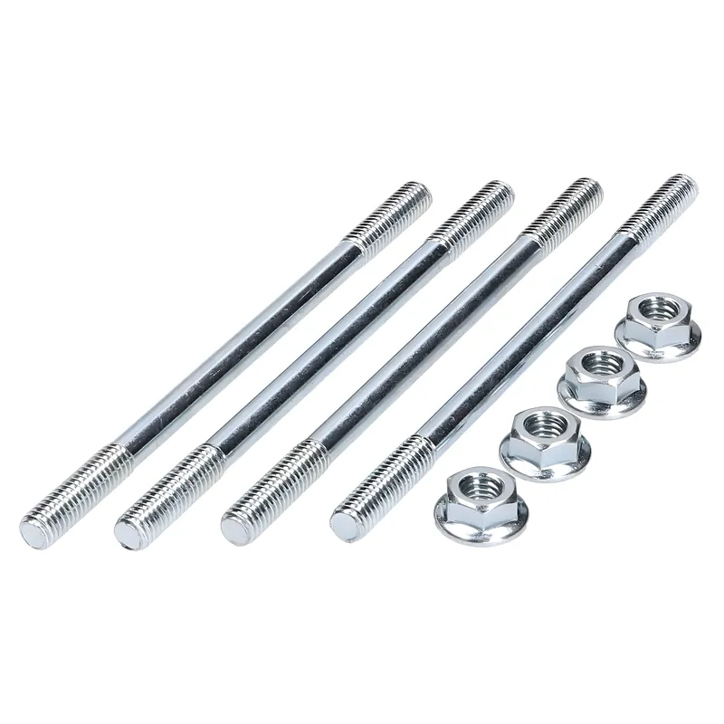 Stehbolzensatz Zylinder mit Muttern M6x107mm - je 4 Stück Saisonangebot