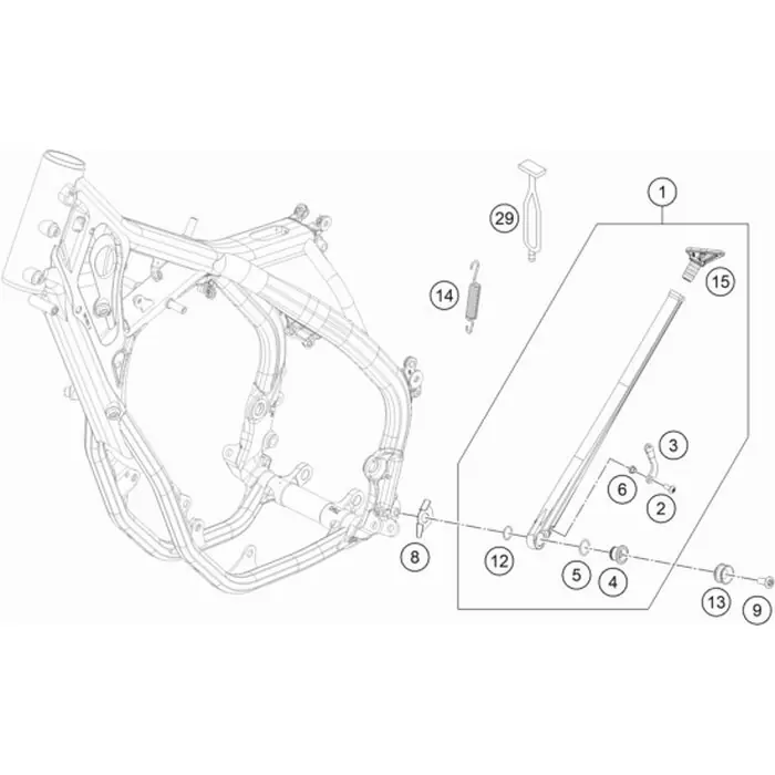 Haltegummi L=145mm Mega-Angebot