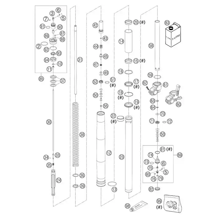STAUBKAPPE D=48 03 Neue Ware