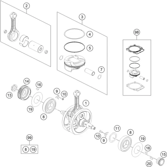 Expressversand KOLBEN I D=95MM