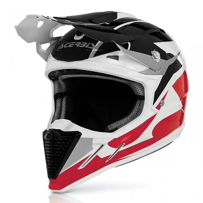 Acerbis Helm Profile 2.0 Schwarz Rot Weiß Preiswert