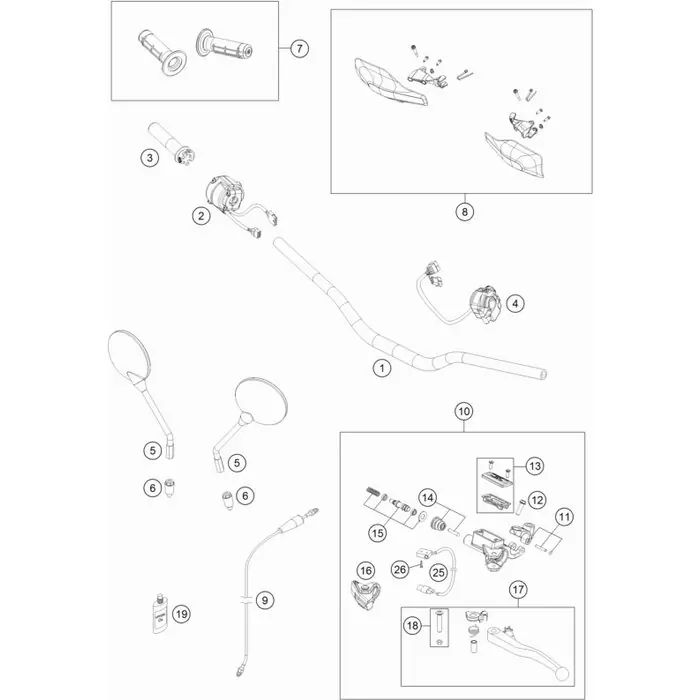 KUPPLUNGSHEBEL KPL. Begrenztes Angebot