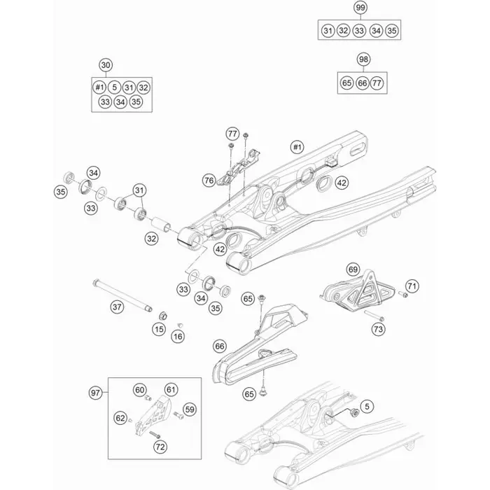 Markenprodukt Kettengleitschutz
