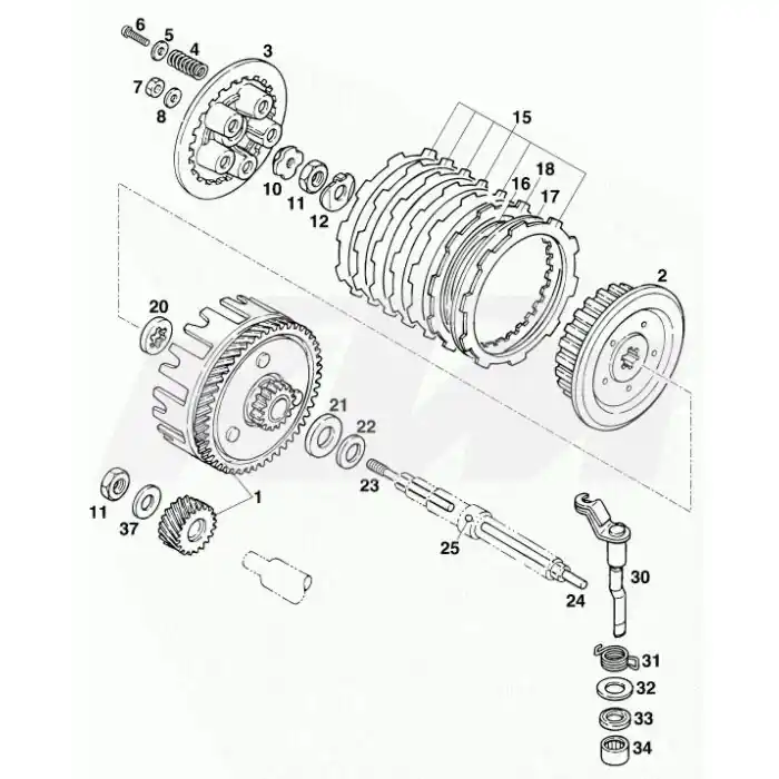 Ausverkauf KTM OEM Ersatzteil 44907860