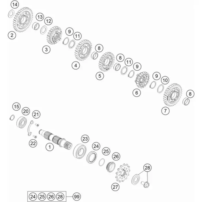 Schieberad 5.G. Angebot