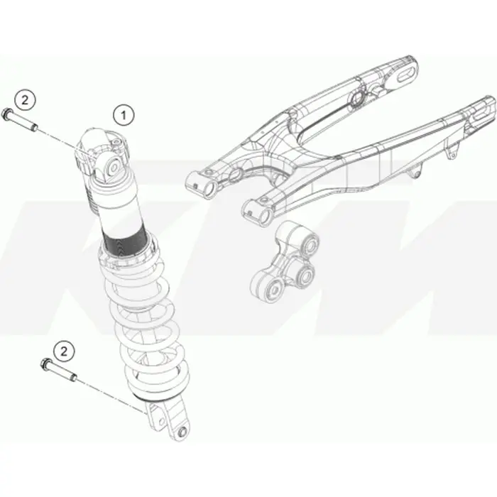 Monoshock 250/300 XC-F US / FX 2018 Preiswert