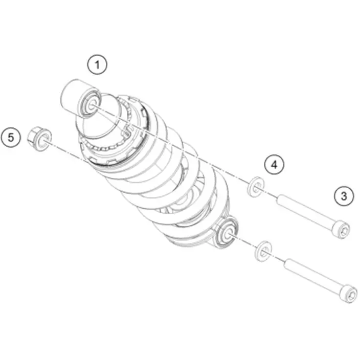 Monoshock kpl. Sofort Bestellen