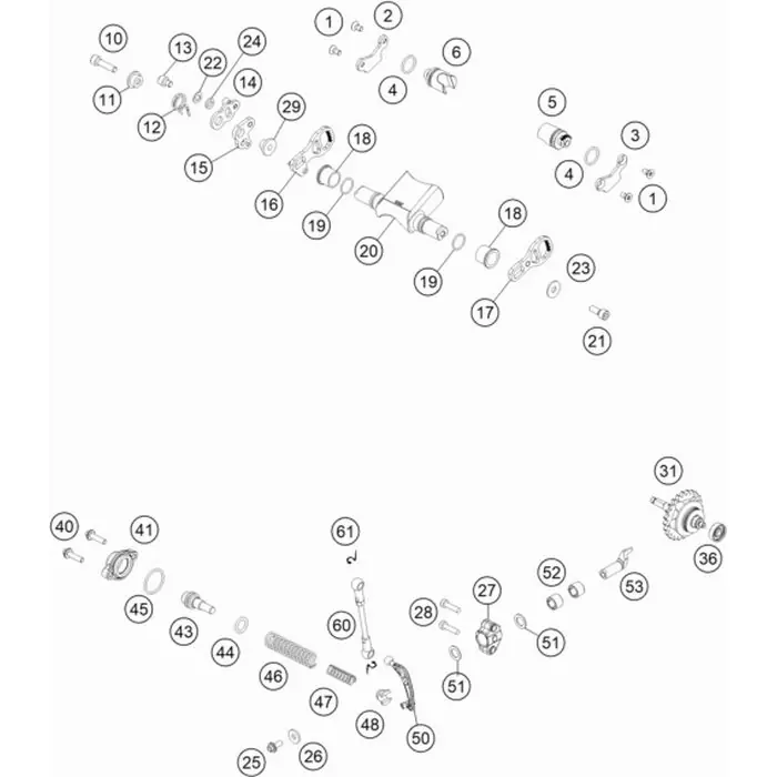 Gestänge kpl. Direktkauf