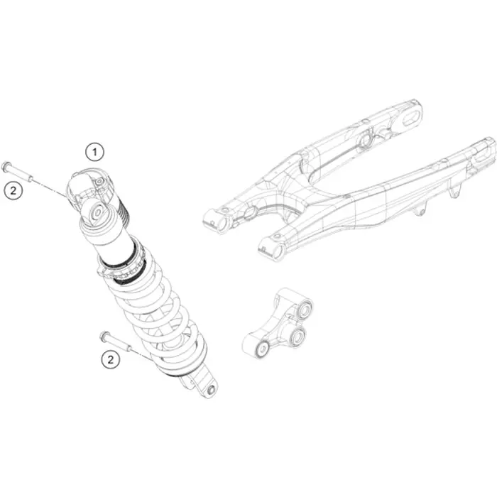 Top-Angebot Federbein 350 SX-F 19