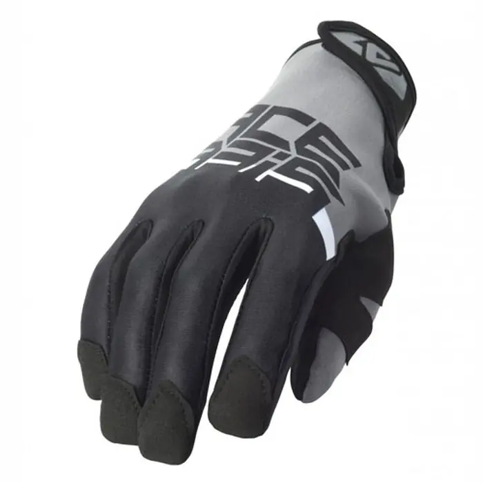 Acerbis Handschuhe CE Neoprene 3.0 Schwarz Grau M Garantierte Lieferung