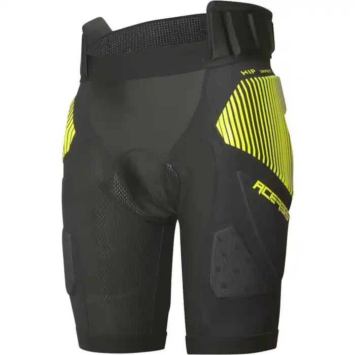 Kracherpreis Acerbis Protektoren Hose Shorts Soft Rush Schwarz Gelb