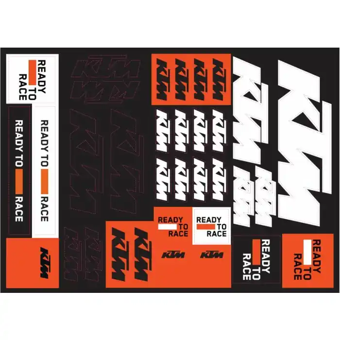Finale Aktion TEAM CORPORATE STICKER SHEET