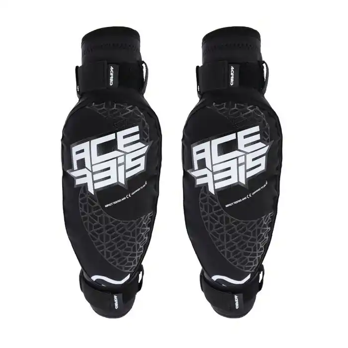Neu Acerbis Ellbogenschutz X-Guard Soft Junior Schwarz Weiß