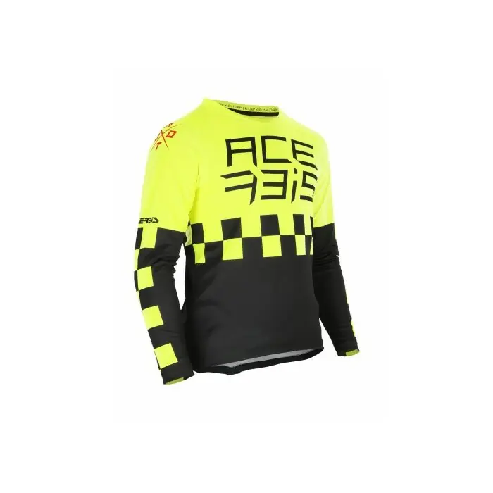 Acerbis Jersey Kids MX J-Kid One Gelb Schwarz XXL Rabatt