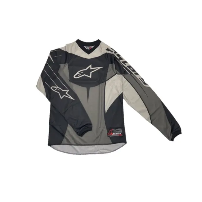 Bestseller Alpinestars Jersey Kids Racer Grau Schwarz Gr.XL