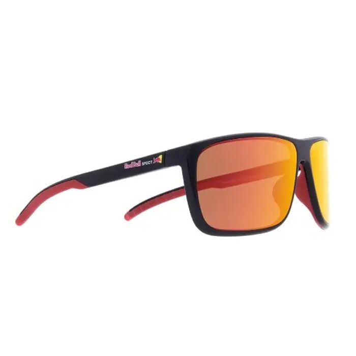 Red Bull Sonnenbrille Tain Schwarz Rot verspiegelt Begrenztes Angebot