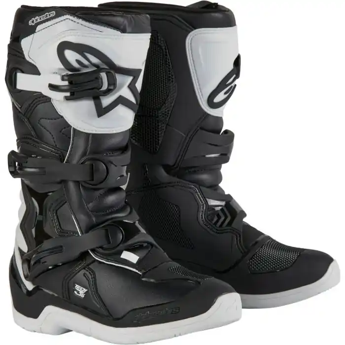 Finale Aktion Alpinestars Stiefel Tech 3S Youth Schwarz Weiß 34