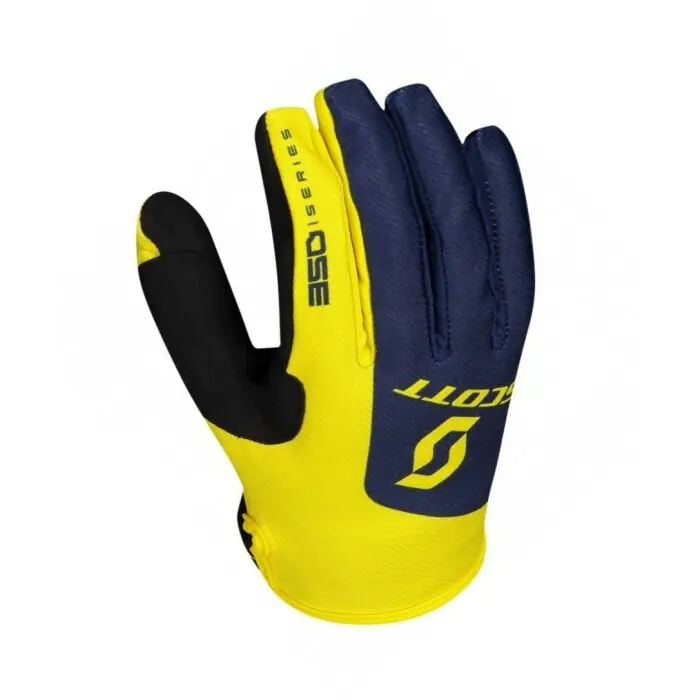 Neu Im Sortiment Scott Handschuhe 350 Track Blau Gelb Gr.L