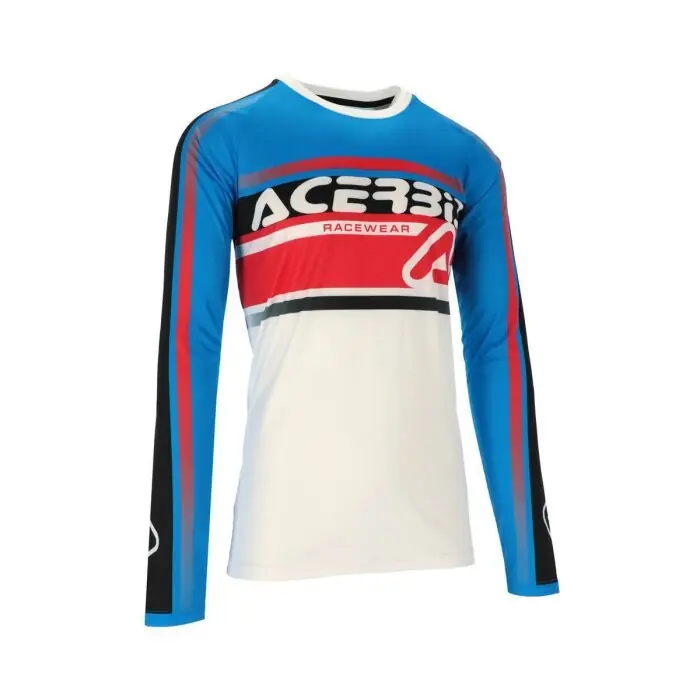 Acerbis Jersey MX Linear Lugo Blau L Preisreduziert