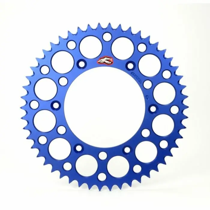 Renthal Kettenrad Alu 50Z Blau KTM Husqvarna GasGas Markenprodukt