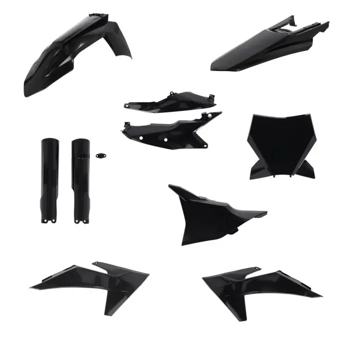 Acerbis Plastik Full-Kit für KTM SX SX-F 125 250 300 350 450 Schwarz Online Kaufen