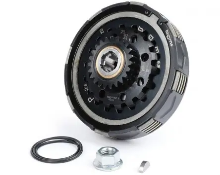Kupplung BGM Superstrong 2.0 CR80 Ultralube 23 Zähne für Primärrad BGM Pro 62/63Z mit Verzahnung für Kurbelwelle Pinasco 250/251 kompatibel für Vespa Bestpreis