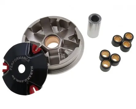 Letzte Chance Variomatik NARAKU Sport komplett kompatibel für Peugeot stehend / liegend Speedfight 1 2 3 4, Vivacity, Jetforce, Ludix, Honda Bali Variator