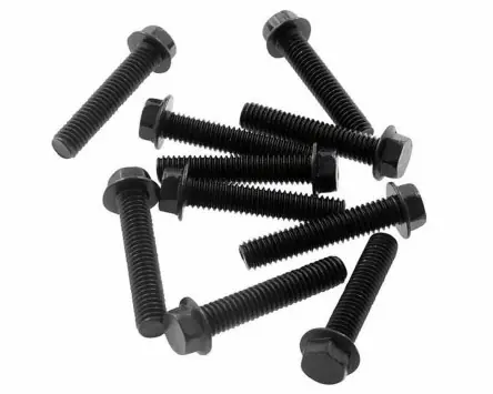 Flansch Schrauben M6x30 10 Stück schwarz Preisreduziert