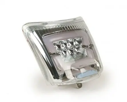 Rücklicht LED klar Glas MOTO NOSTRA kompatibel für Vespa GTS 300, 250ie, Touring, Super Sport, ABS, GTV Navy, Via Montenapoleone Neu