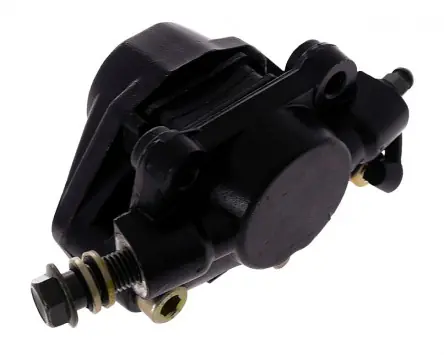 Letzte Chance Bremssattel VANEZ schwarz hinten komplett kompatibel für Aprilia SR50, Rally, Malaguti F12 F15