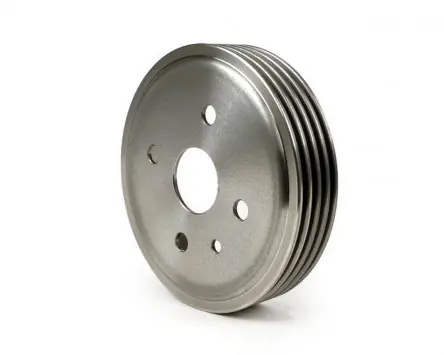 Bremstrommel vorne BGM 9 10 Zoll, Grauguss kompatibel für Vespa Smallframe 1963-1984 V50 N, V50 S, V50 L, SR50 (V5SS2T, -4515), V50 R (V5A1T -752188) Highlight