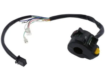 Lenkerschalter Schaltereinheit links, kompatibel für Honda MTX 80 R2 (HD09) Baujahr 1987 Ersatz Moped Motorrad Schalter Direktkauf