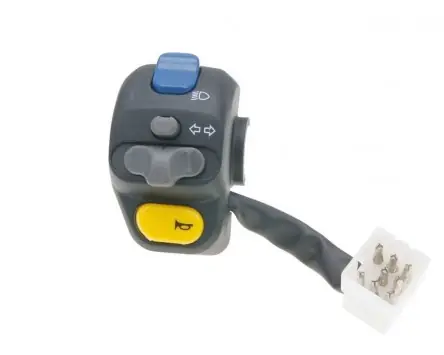 Schaltereinheit Lenker links Blinker, Fernlicht, Abblendlicht, Hupe kompatibel für MBK Skyliner, Yamaha Majesty 125 98-00 Direktkauf