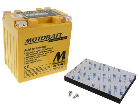 Batterie 12V 32Ah MOTOBATT MBTX30U 4-polig kompatibel für BMW R60/6, R60/7, DUCATI GT, GTS, BRP Elite, GTI Knallerangebot