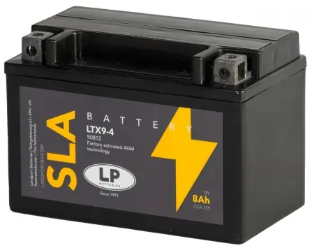 Preis Gesenkt Batterie LANDPORT YTX9-4 AGM 12V 8Ah wartungsfrei Motorrad Roller Moped 150x87x105mm