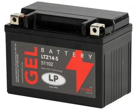 Neu Im Sortiment Batterie LANDPORT LTZ14-S 12V 11,2Ah Gel kompatibel für BMW R 1200 GS, Honda CBR, Forza, NC, KTM Adventure, Yamaha FZS, XT