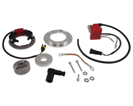 Preis Gesenkt Innenrotor Zündanlage R&D Italy Twins Selettra für Minarelli liegend / stehend High-End Zündung kompatibel für Yamaha Aerox, MBK Nitro, Booster, BWS,