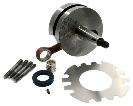 Kracherpreis Kurbelwelle DRT Racing 45mm Langhub kompatibel für Vespa V, N, L, R, SS, SR, PK 50, Piaggio APE, Classic, Tuning, Sport