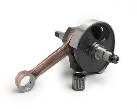Kurbelwelle BGM Standard Drehschieber, 51mm Hub, 97mm Pleuel, 20mm Konus kompatibel für Vespa V50, PV, ET3, PK50-125S, PK50XL/XL2 Ersatz Umrüstung Aktuell