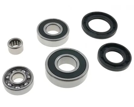 Getriebelagersatz inkl. Wellendichtringe kompatibel für Piaggio kurz, Zip, Sfera, Quartz, Vespa ET2, LX, LVX, S 50, Sprint Ersatz Roller Lager Set Knallerangebot