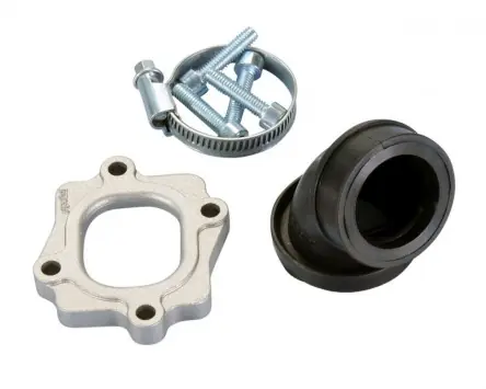 Preiswert Ansaugstutzen 28/31mm POLINI 360 für Minarelli liegend mit 26/28 Mikuni Vergaser